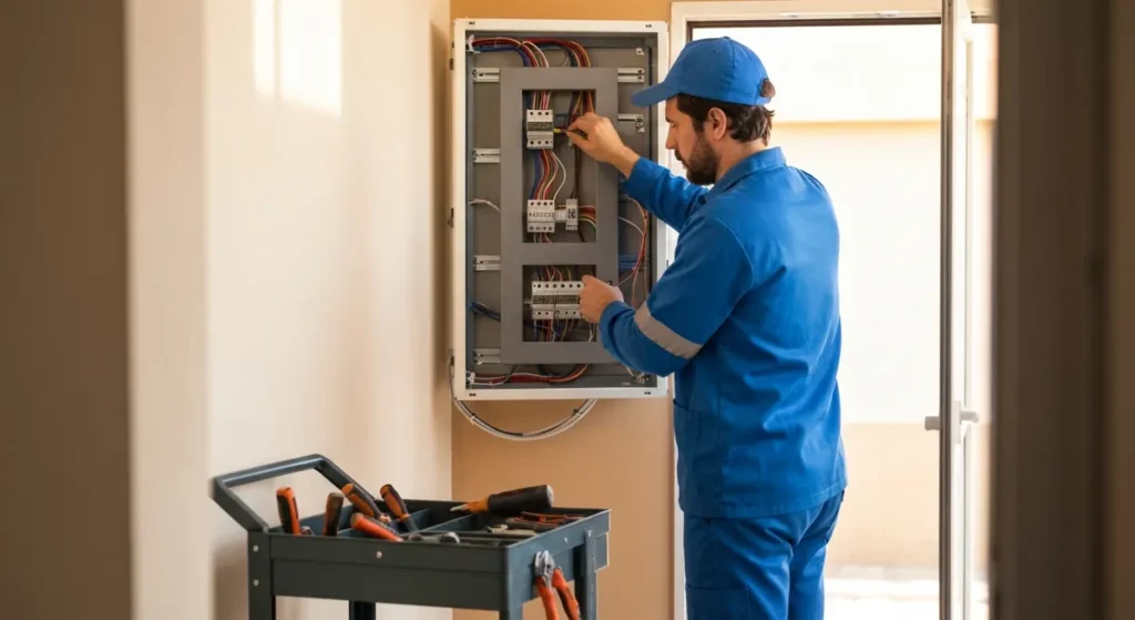 Instalación y mantenimiento eléctrico en propiedad de Córdoba