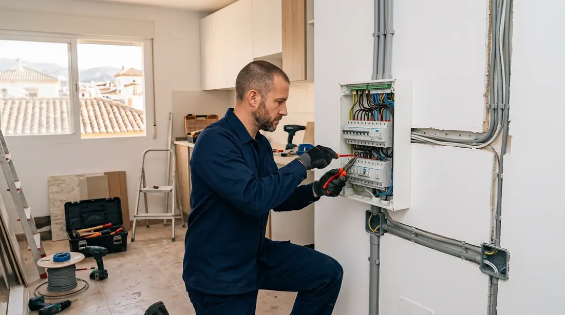 Instalacion electrica nueva en una vivienda de Cordoba